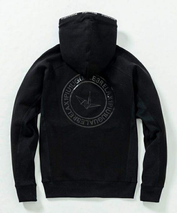 HEAVY FLEECE CIRCLE LOGO HOODIE | パーカー | ブラック | メンズ