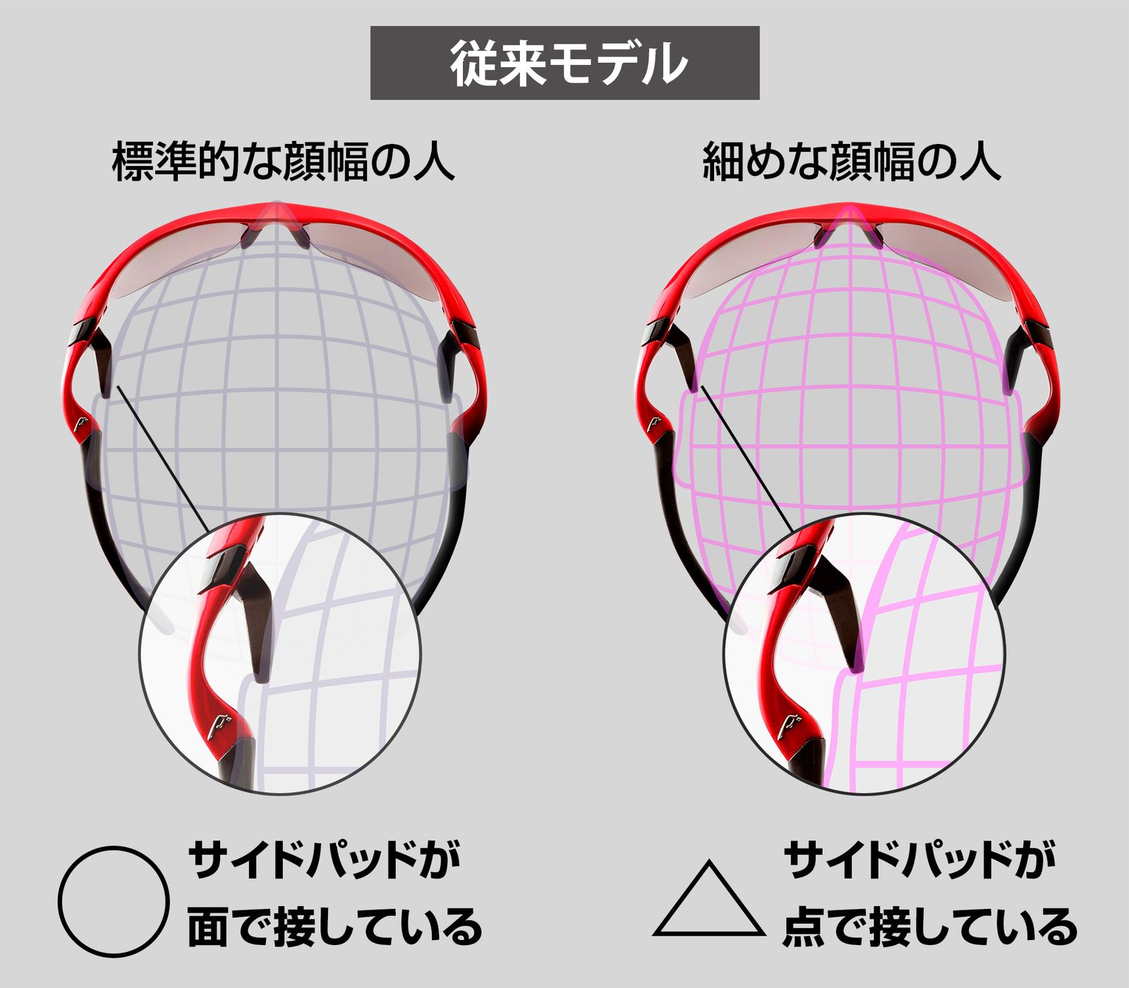 AF-304 C-4S | サングラス | ピンク | ユニセックス