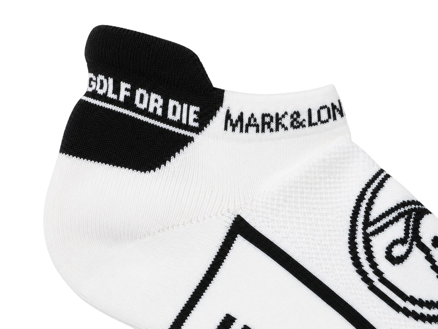 Round Skull Athletic Low Socks | ソックス | ホワイト | メンズ | ゴルフ