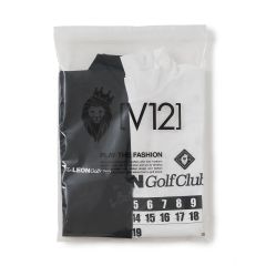 LEON GC set A | ポロシャツ×モックネック  2枚セット| ブラック×ホワイト | メンズ | ゴルフウェア