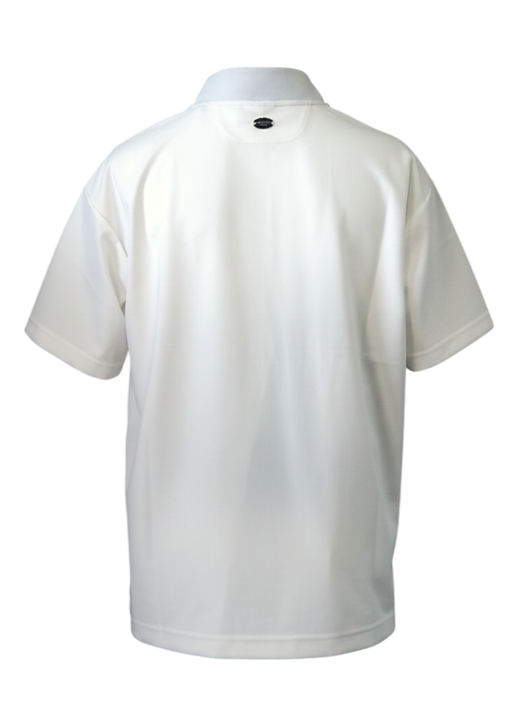 Croce Waffle Mock Neck Tee | Tシャツ | ホワイト | メンズ | ゴルフウェア