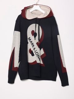 AND Knit Hoodie | ニットセーター | プルオーバー | ネイビー | メンズ | ゴルフウェア