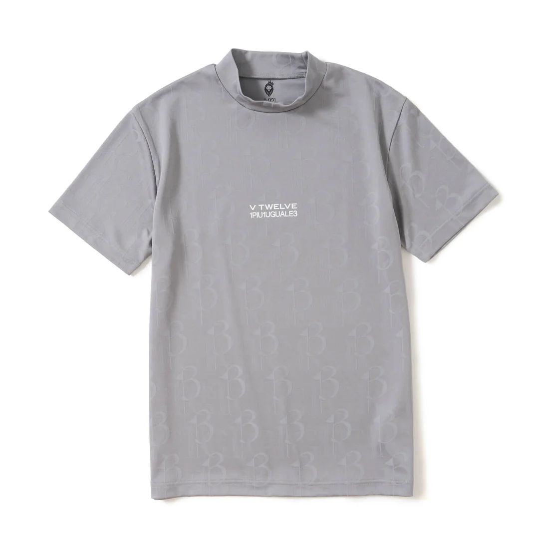 V12113 DUAL MOCK | モックネックTシャツ | グレー | メンズ | ゴルフウェア
