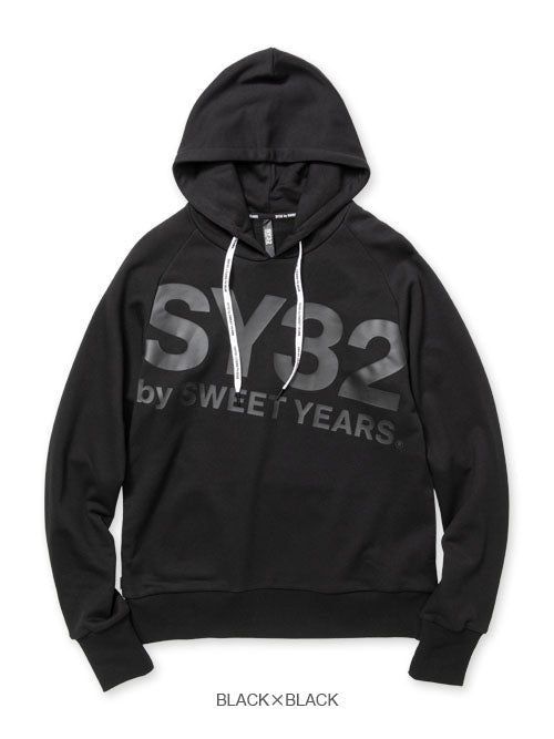 BIG LOGO HOODIE | ビッグロゴフーディ | トレーナー パーカ | メンズウェア | BLACK×BLACK