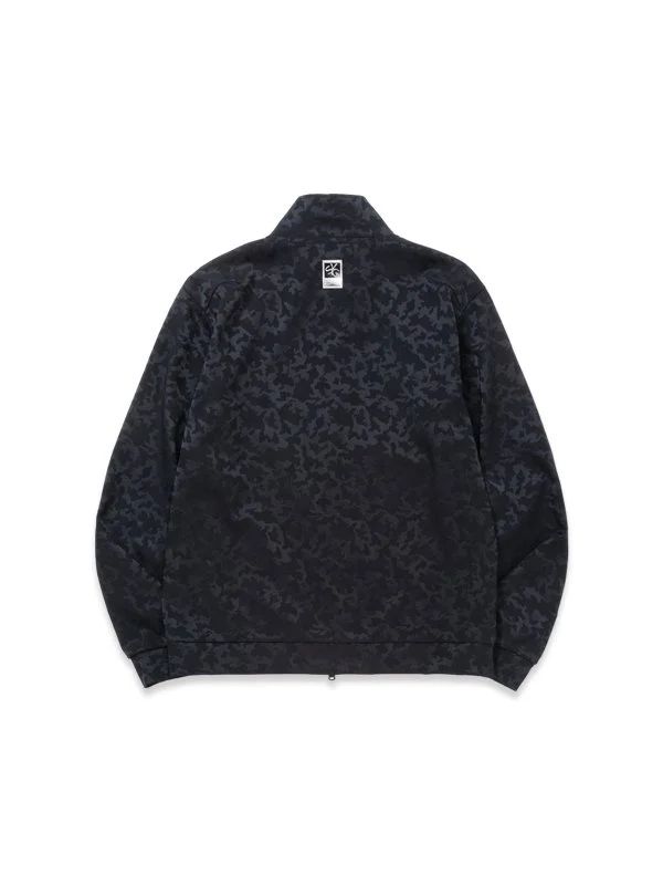 SATIN CAMO JACQUARD ZIP JK | ブルゾン | ブラック | メンズ | ゴルフウェア