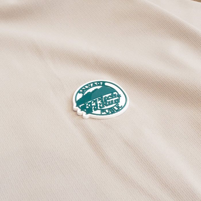 アロヘアテックポロ S/S (Pitch＆Run) | ポロシャツ | ベージュ | メンズ | ゴルフウェア