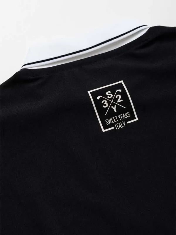 DRY TRICOT MESH ZIP UP POLO | ポロシャツ | ホワイト | メンズ | ゴルフウェア