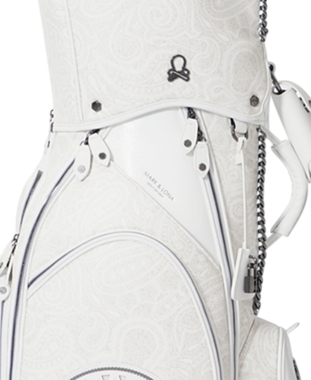 Mirage Paisley Caddy Bag | キャディバッグ | ホワイト | ユニセックス | ゴルフ