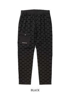FLOCKY STRECH LONG PANTS | ロングパンツ | ブラック | メンズ | ゴルフウェア
