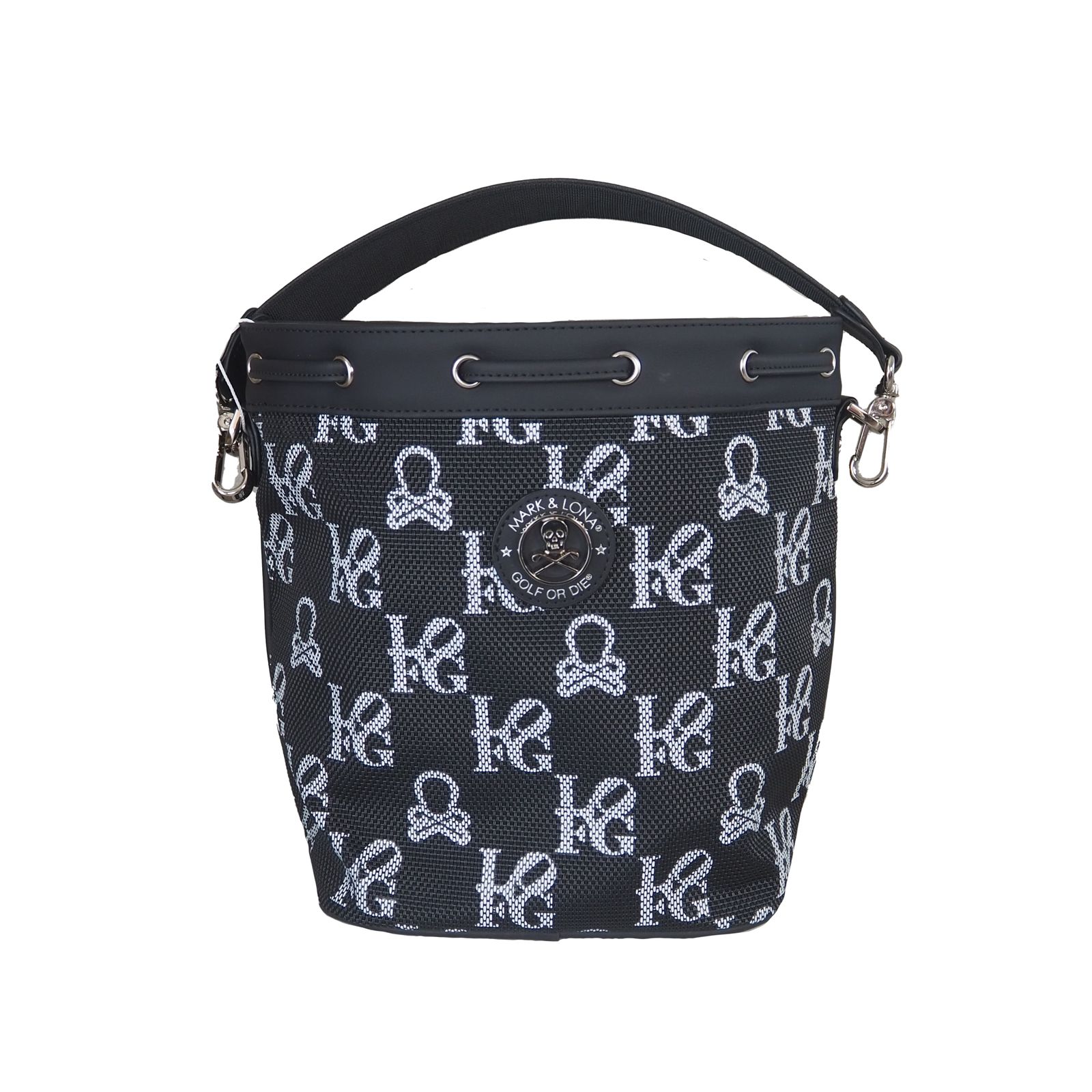 Ever Monogram Mesh Cinch Bag | カートバッグ | ブラック | ユニセックス | ゴルフ