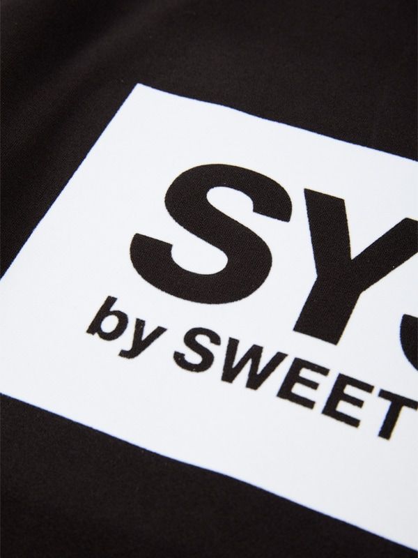 FLOCKY BOX LOGO FLEECE L/S TEE | Tシャツ | ブラック | メンズ