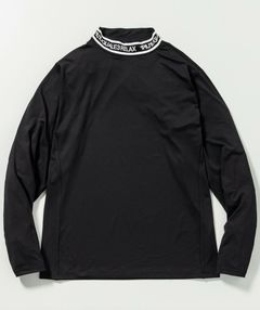 ネックロゴ長袖ラッシュガード | Tシャツ | ブラック | メンズ