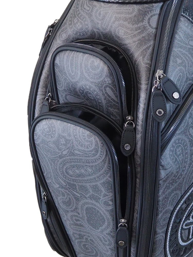 Mirage Paisley Caddy Bag | キャディバッグ | ブラック | ユニセックス | ゴルフ