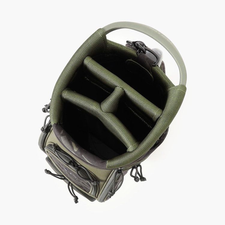 CR-5 #04 CAMO COMBI | キャディバッグ | マルチカモブラック×レンジャーグリーン | ユニセックス | ゴルフ