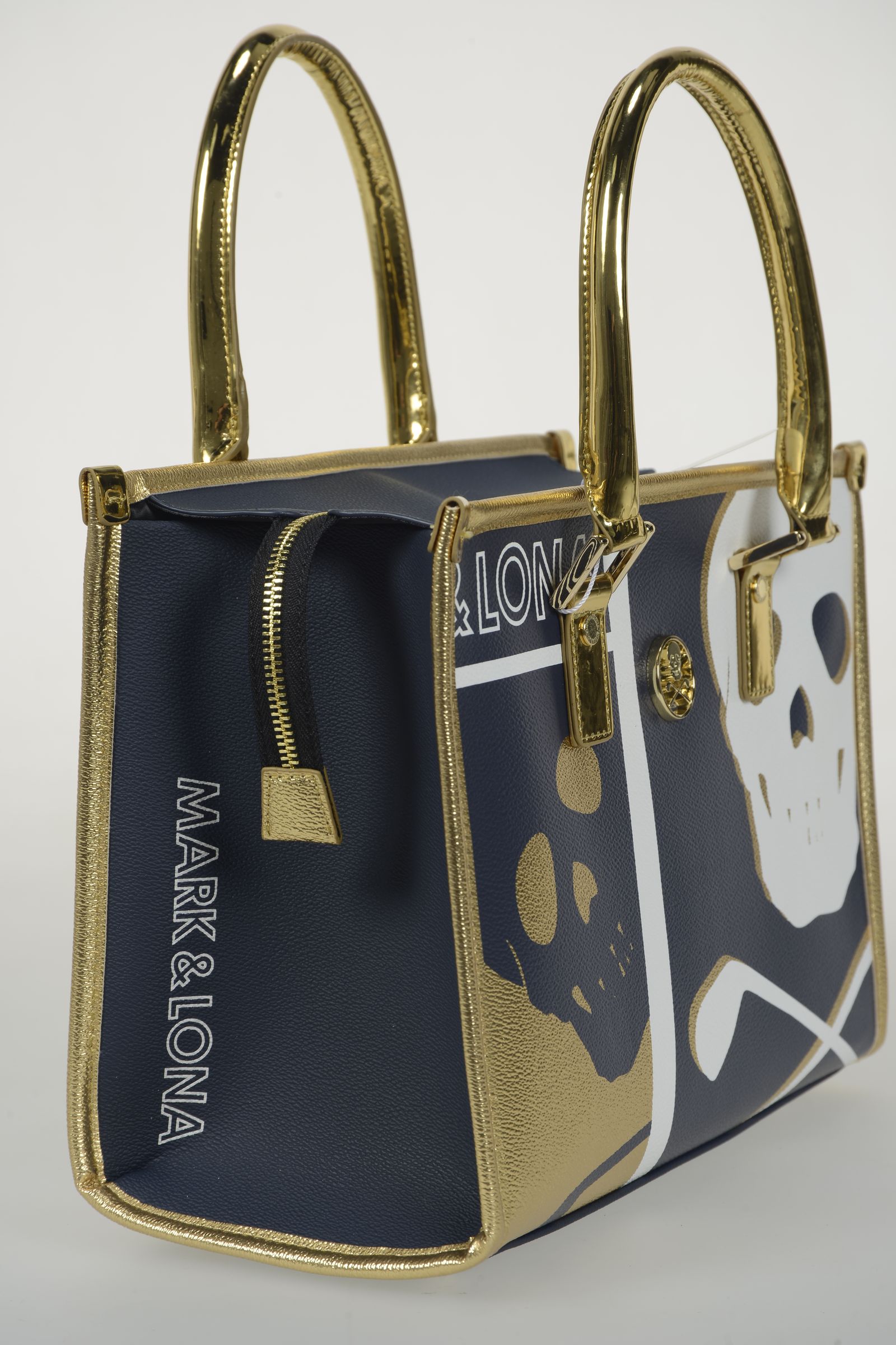 Cray Metallic Cart Bag | バッグ | ネイビー | ゴールド | ゴルフ