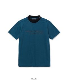 DIMPLE MESH MOCK | Tシャツ | ブルー | メンズ | ゴルフウェア