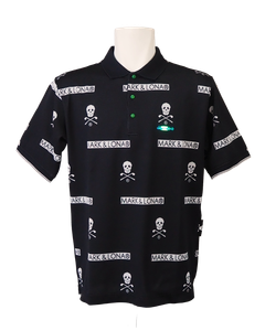 Pixel Polo | ポロシャツ | ブラック | メンズ | ゴルフウェア