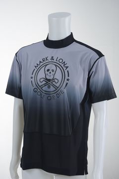 Record Tech Tee | 半袖Tシャツ | モックネック | グレー | メンズ | ゴルフウェア