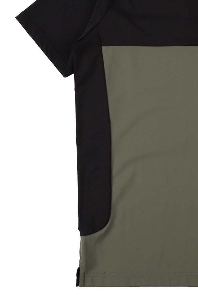 【2026年SS予約商品】BLADE POLO［NAVY］| モックネックシャツ | カーキ | メンズ | ゴルフウェア