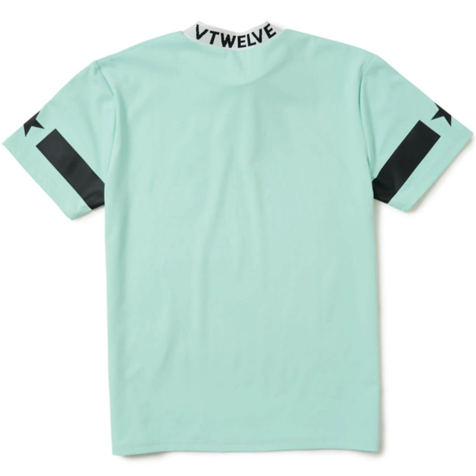 JACQUARD LOGO MOCK | ジャガード ロゴ モック | 半袖 Tシャツ | ターコイズ | メンズ | ゴルフウェア