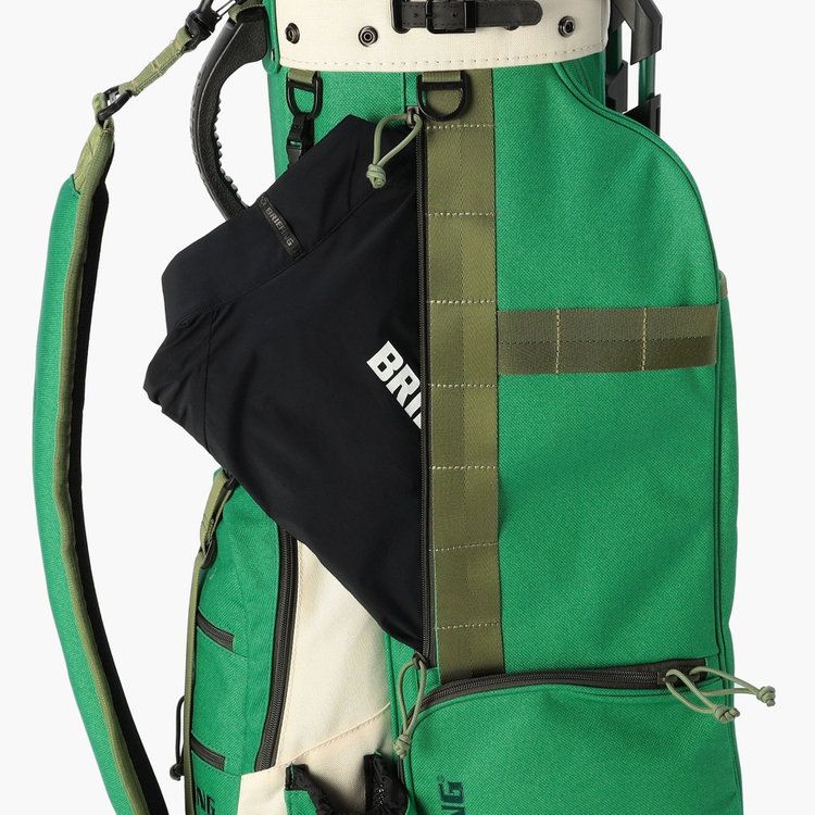 CR-8 #02 | キャディバッグ | グリーン×アイボリー | ユニセックス | ゴルフ