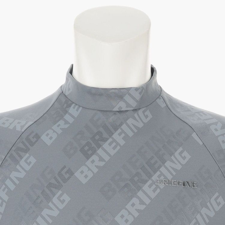 SHADOW LOGO JQ HIGHNECK （リラックスフィット） | ハイネックシャツ | グレー | メンズ | ゴルフウェア