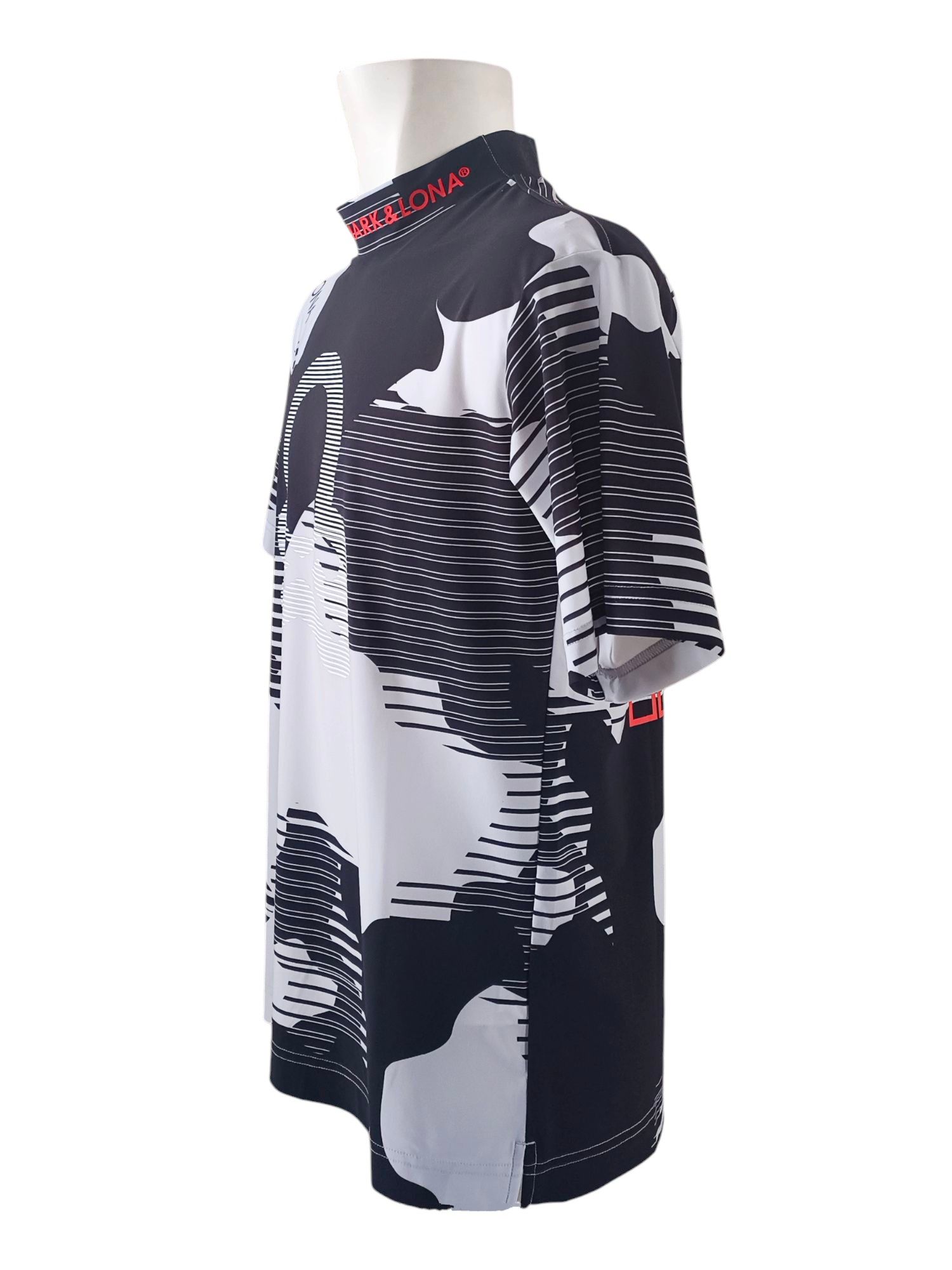 MARK&LONA モックネックシャツ スカルカモフラージュ MARK&LONA - 【2025SS 木村拓哉さん着用 VOL.5】 FLOW CAMO MOCK