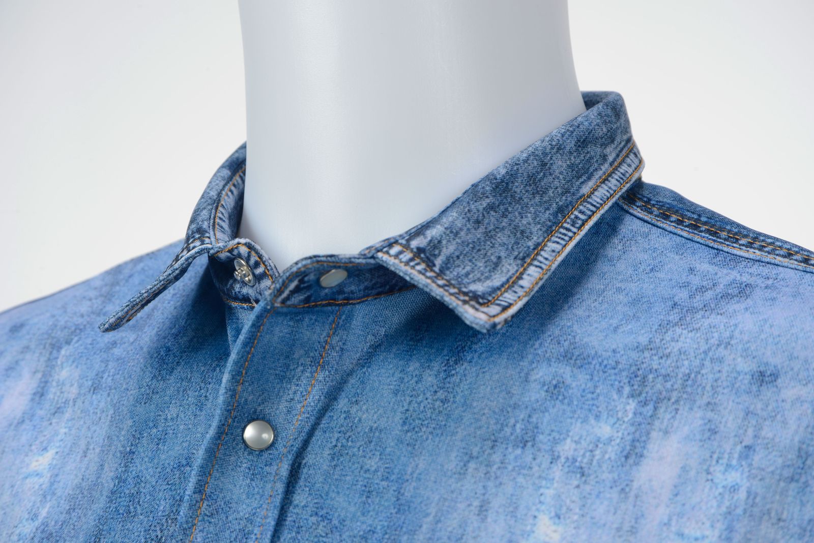 FAKE DENIME SHIRTS | シャツ | デニム | メンズ | ゴルフウェア