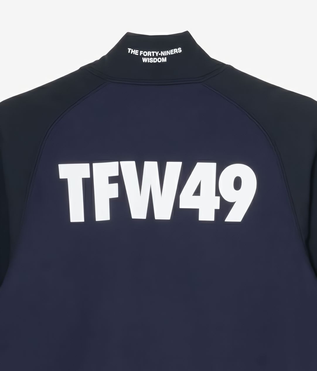 WARM MOCKNECK L/S T | モックネックシャツ | ブラック×ネイビー | メンズ | ゴルフウェア