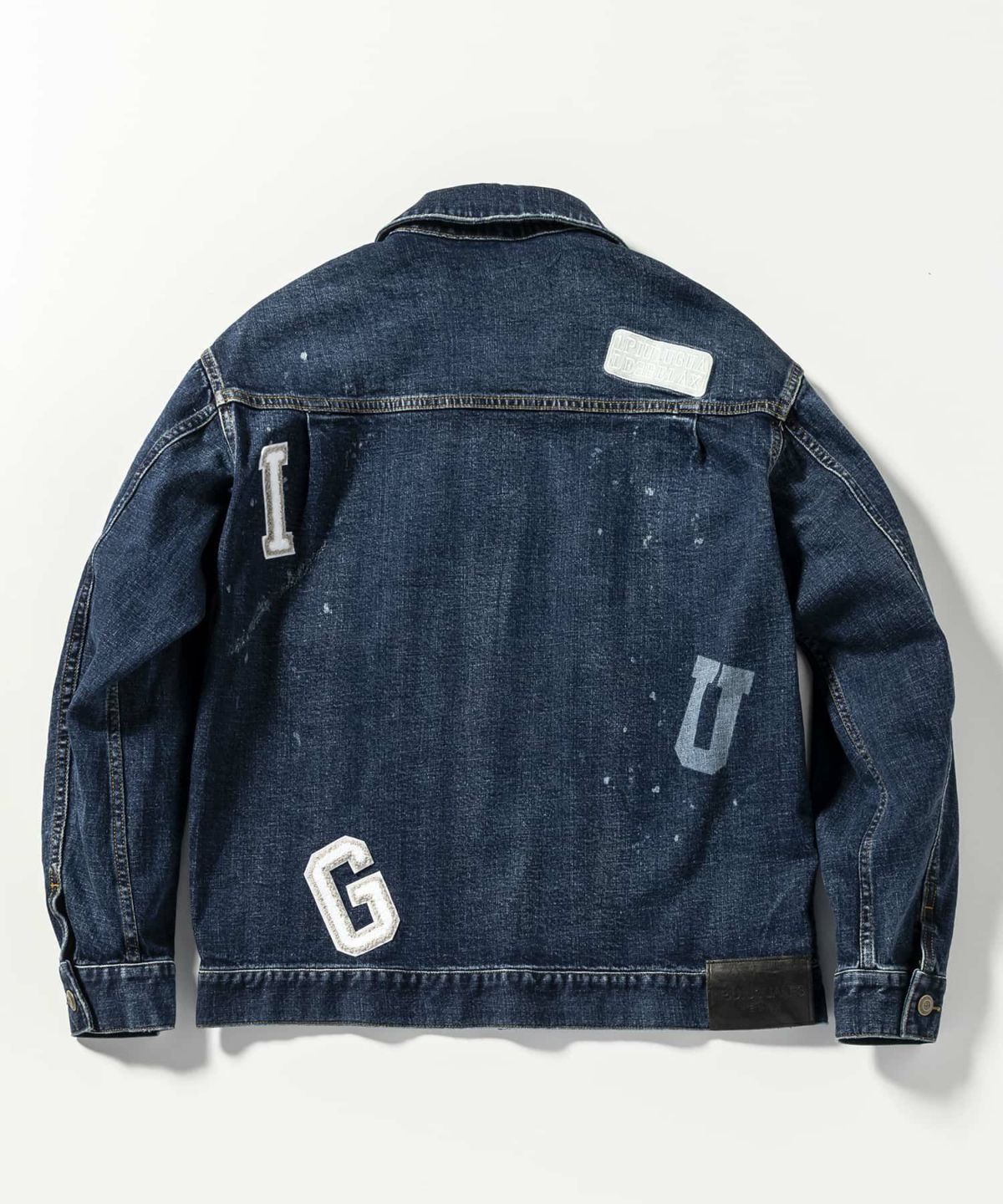 LOGO PATCH DENIM JAKET | ブルゾン | インディゴ | メンズ