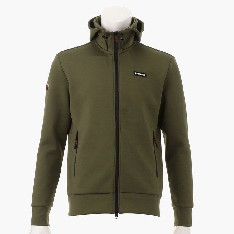 MENS 3D LOGO PARKA ブリーフィング ブルゾン パーカー フーディ