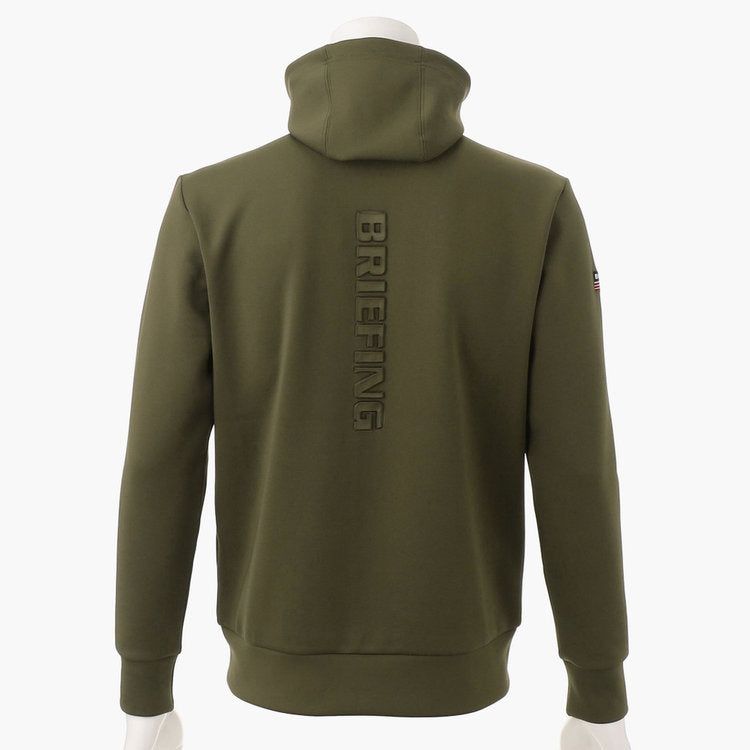 MENS 3D LOGO PARKA ブリーフィング ブルゾン パーカー フーディ