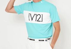 FIVE STAR MOCK | 半袖モックネック | Tシャツ | ターコイズ | ゴルフウェア