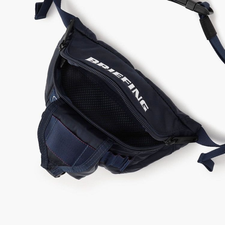 ROUND WAIST POUCH ECO TWILL | ウエストポーチ | ネイビー | ユニセックス | ゴルフグッズ