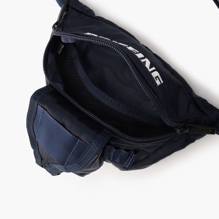 ROUND WAIST POUCH ECO TWILL | ウエストポーチ | ネイビー | ユニセックス | ゴルフグッズ