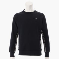 MENS SIDE LOGO LINE CREW NECK | トレーナー | ブラック | メンズ | ゴルフウェア