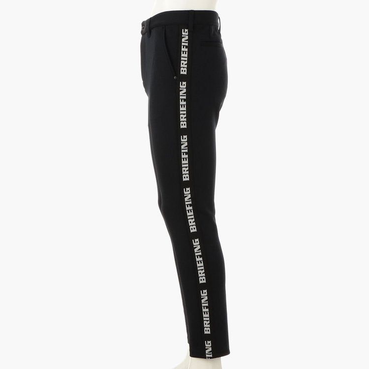 MENS SIDE LOGO LINE SLIM PANTS | スラックス | パンツ | ブラック | メンズ | ゴルフウェア