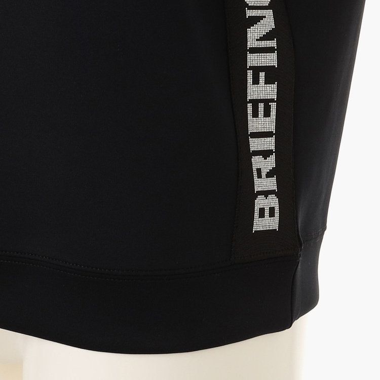 WOMENS SIDE LOGO LINE CREW NECK | トレーナー | スウェット | ブラック | レディース | ゴルフウェア