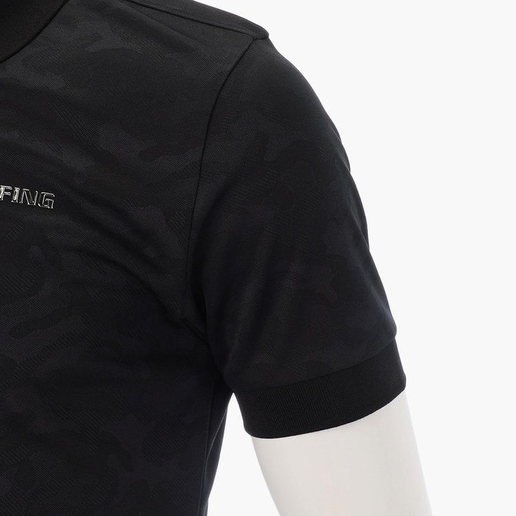 BRIEFING GOLF - MENS CAMO JQ POLO | ポロシャツ | ブラック
