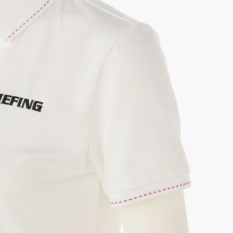 WOMENS TOUR POLO | 半袖ポロシャツ | ホワイト | レディース | ゴルフェア