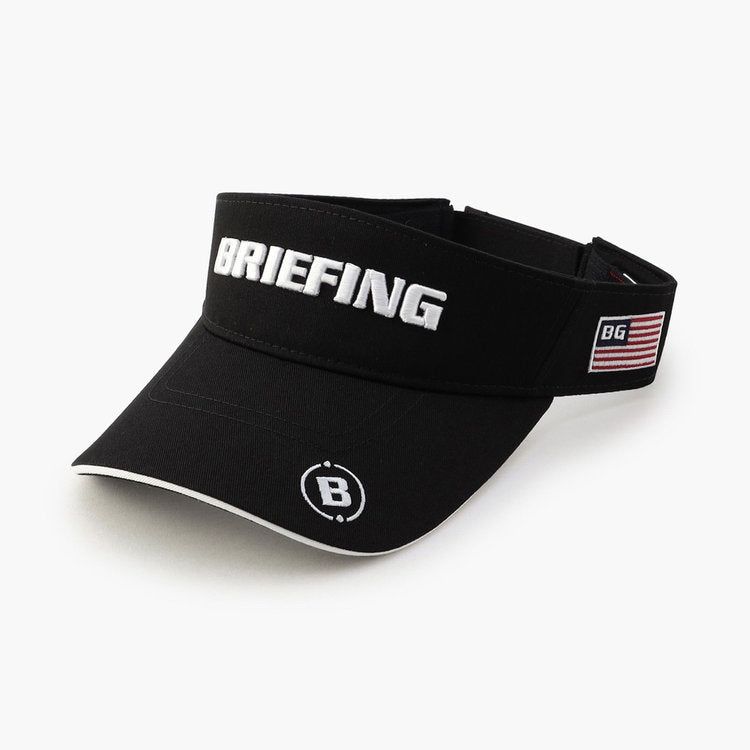 MENS BASIC VISOR | バイザー | ブラック | メンズ | ゴルフウェア