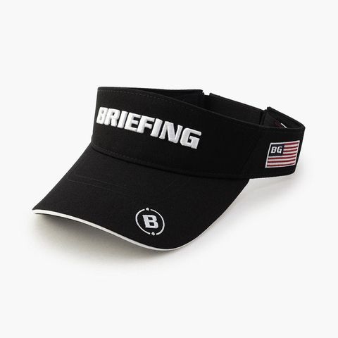 MENS BASIC VISOR | バイザー | ブラック | メンズ | ゴルフウェア BRG231M68 BRIEFING GOLF