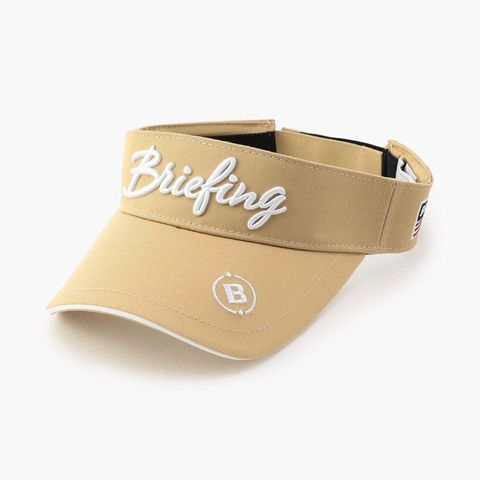 WOMENS BASIC VISOR | バイザー | ベージュ | レディース | ゴルフウェア BRG231W58 BRIEFING GOLF