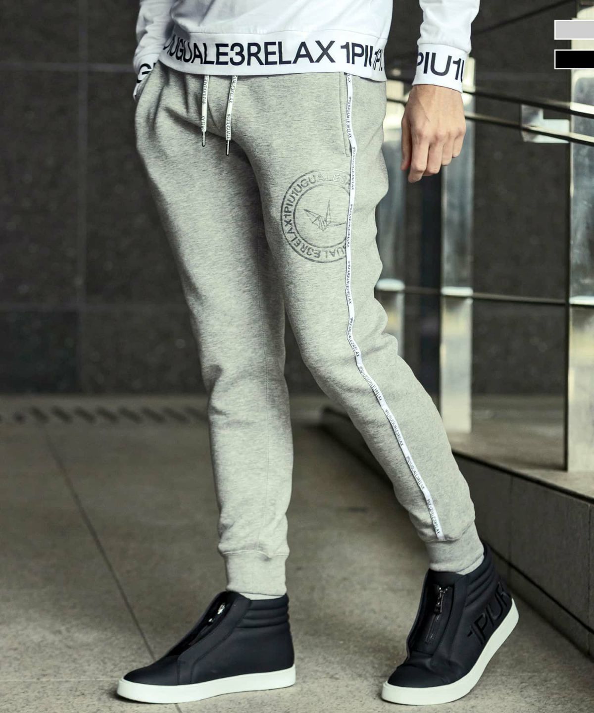 HEAVY FLEECE CIRCLE LOGO LONG PANTS | ロングパンツ | トップグレー | メンズ