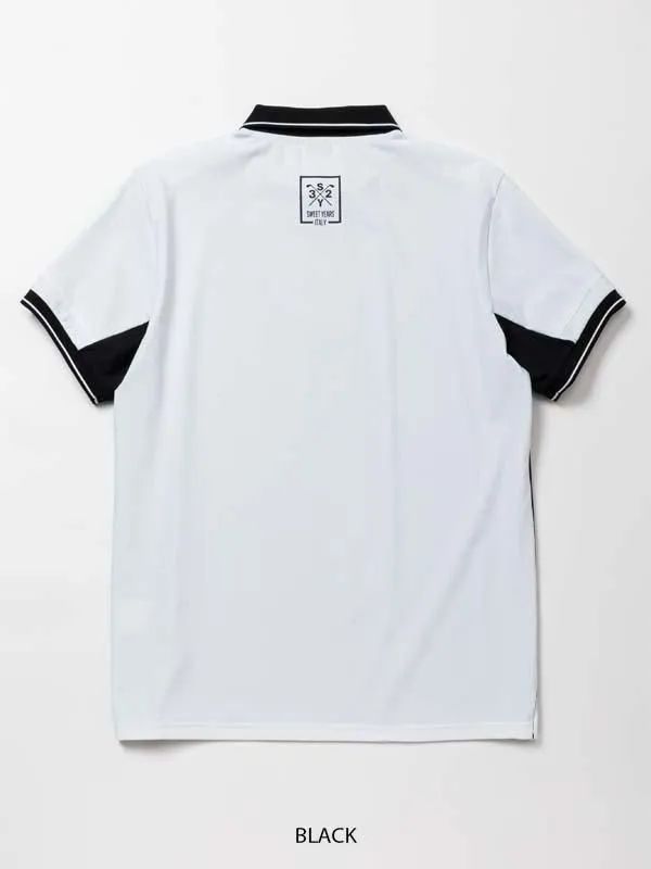 DRY TRICOT MESH ZIP UP POLO | ポロシャツ | ブラック | メンズ | ゴルフウェア