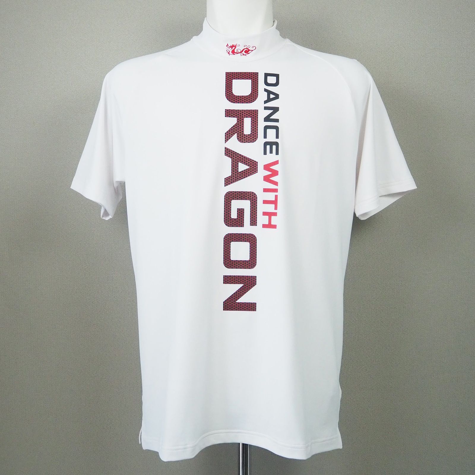 リサイクルベア天モック | 半袖 モックネック Tシャツ | メンズ ゴルフ | WHITE ホワイト (010)