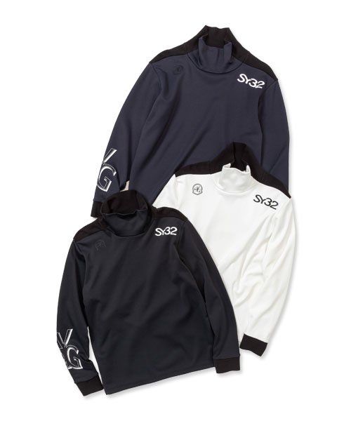 LIGHT STRETCH HIGH NECK SHIRTS | ハイネックシャツ | ホワイト | メンズ | ゴルフウェア