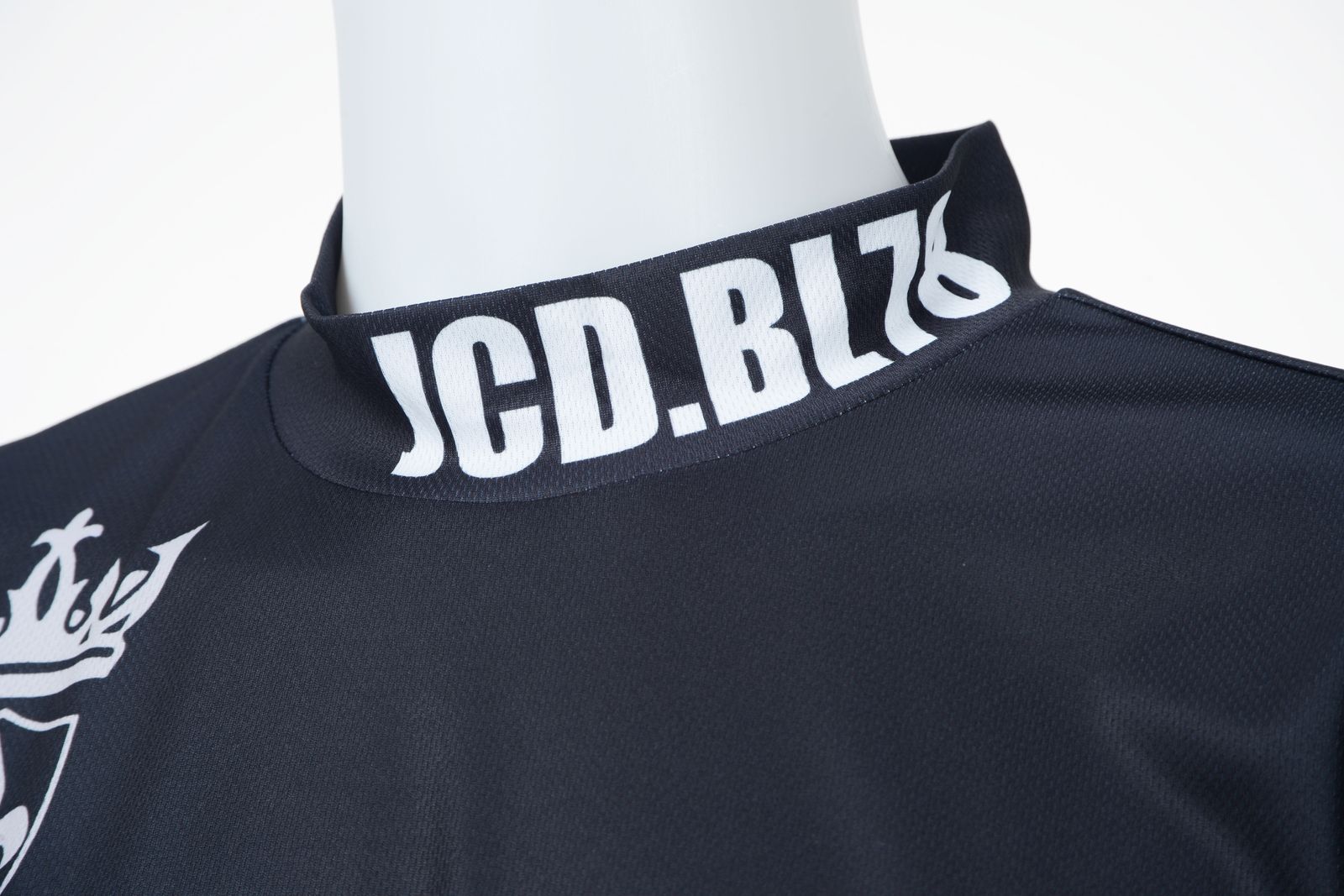 クールコア Beach+ロゴ柄 モックネック 半袖Tシャツ | ブラック | メンズ | ゴルフウェア