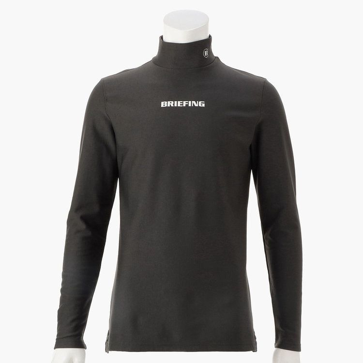 MENS WARM LS HIGH NECK | モックネック | チャコール | メンズ | ゴルフウェア
