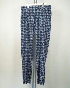 千鳥柄 ストレッチ ロングパンツ | ネイビー | メンズ | ゴルフウェア
